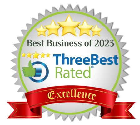 Three Best Rated Best Business 2023 award, CPH Services Gold Coast